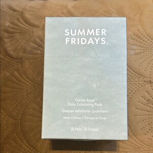 Summer Fridays Gentle Reset Exfoliating Pads